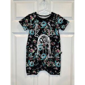 Rags toβ Raches Trinny Floral Romper Size 3/4